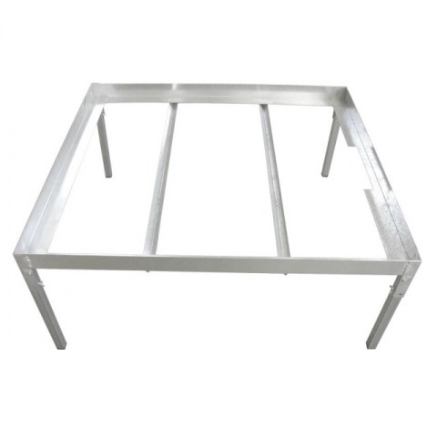 Metallic Support Table 101x111x47/45cm